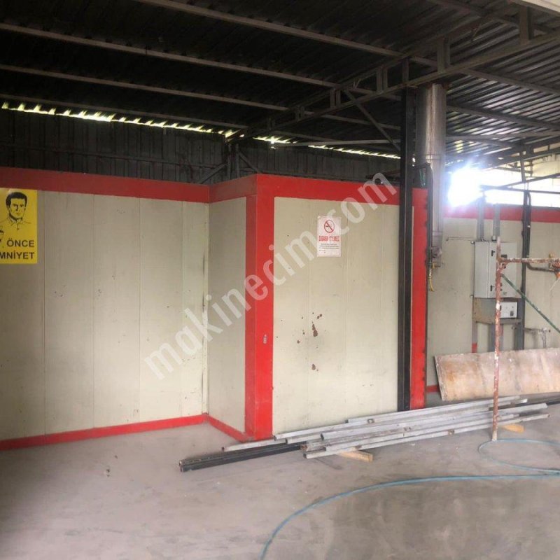 Toz Boya Fırını 13 Metre 3.5x2